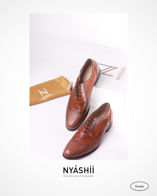 British Brogues (Traditional) - Nyashii Leather