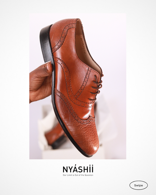 British Brogues (Traditional) - Nyashii Leather
