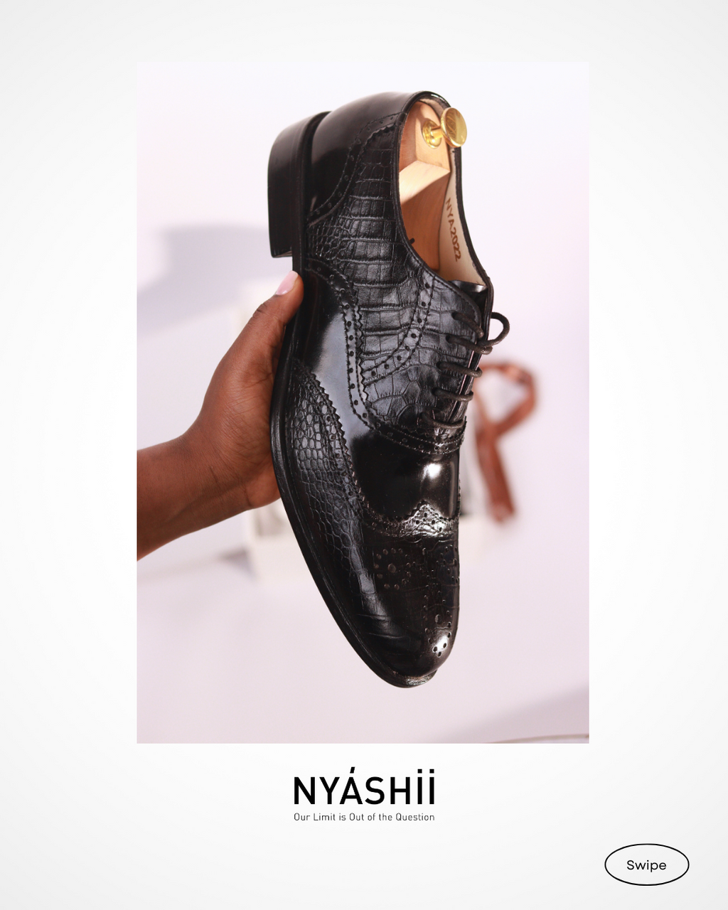 British Brogues (Medallion) - Nyashii Leather