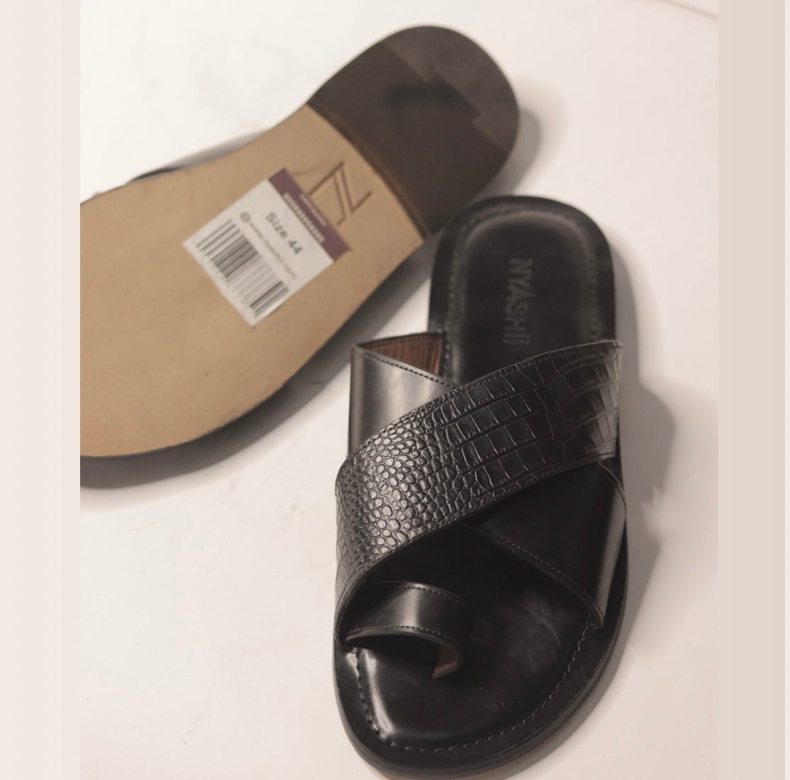 Grit Plus Leather Palm Slippers - Nyashii Leather