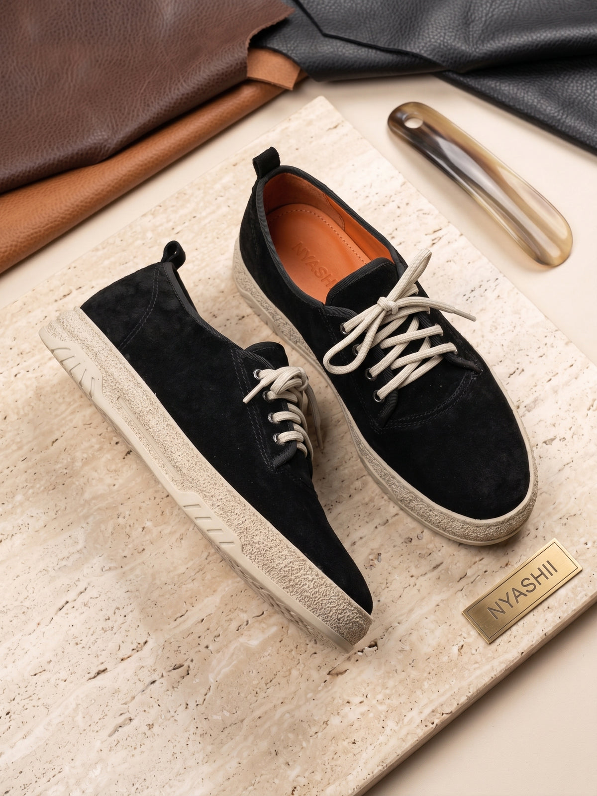 City of Oyo Kicks Leather Shoes
