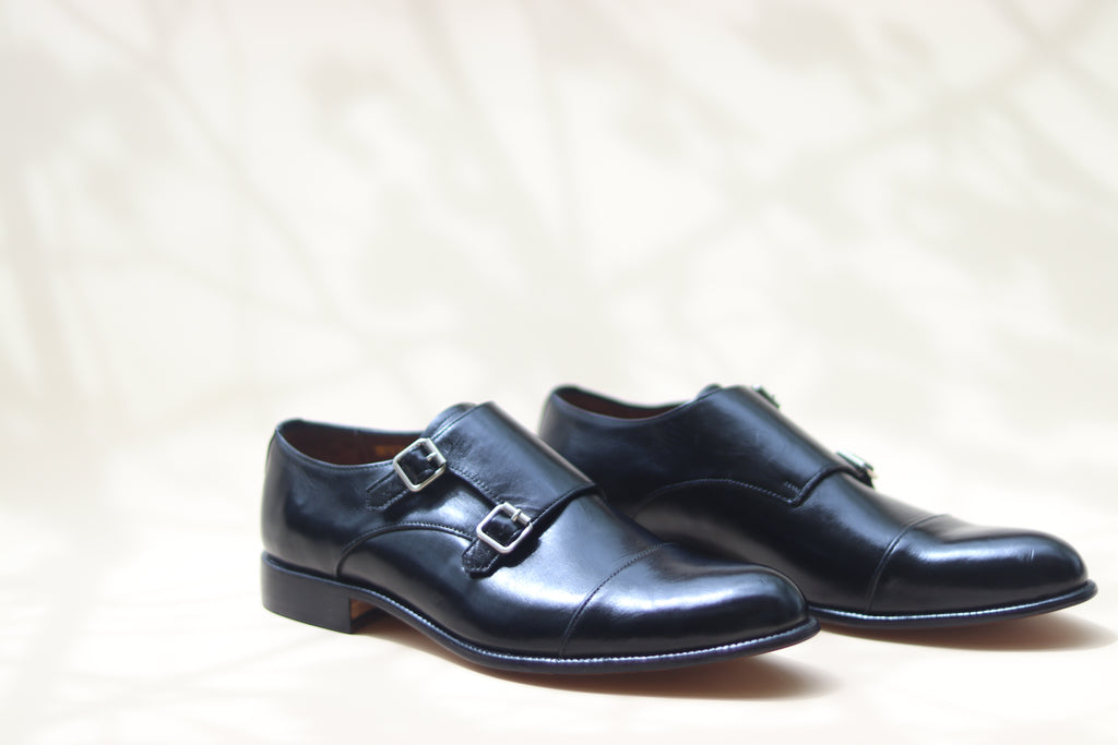 Oxford Monk Strap Leather - Nyashii Leather