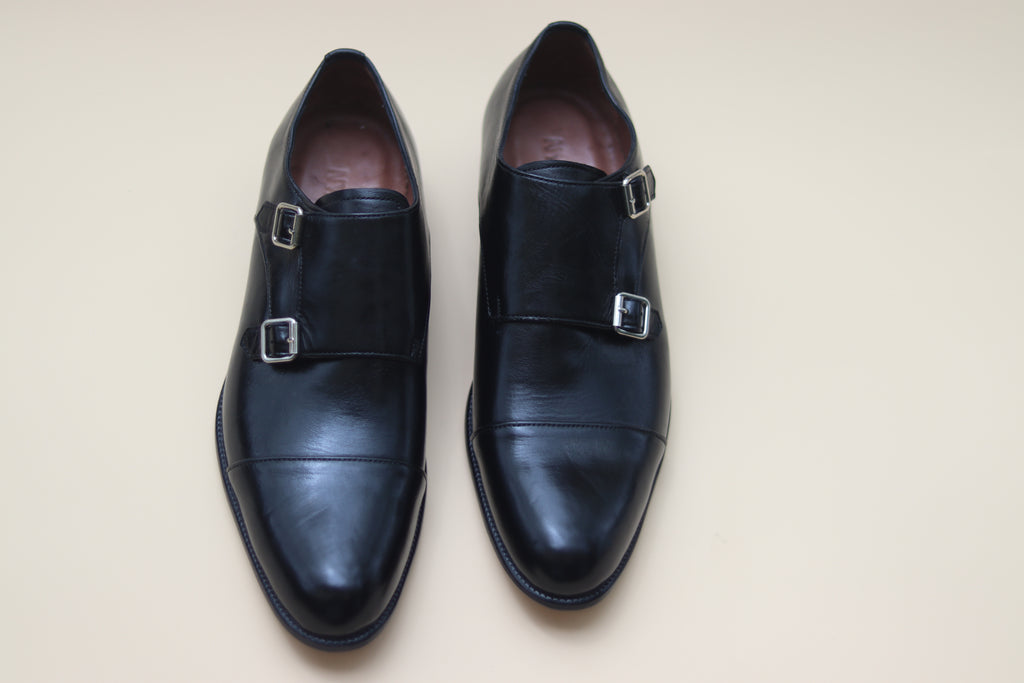 Oxford Monk Strap Leather - Nyashii Leather