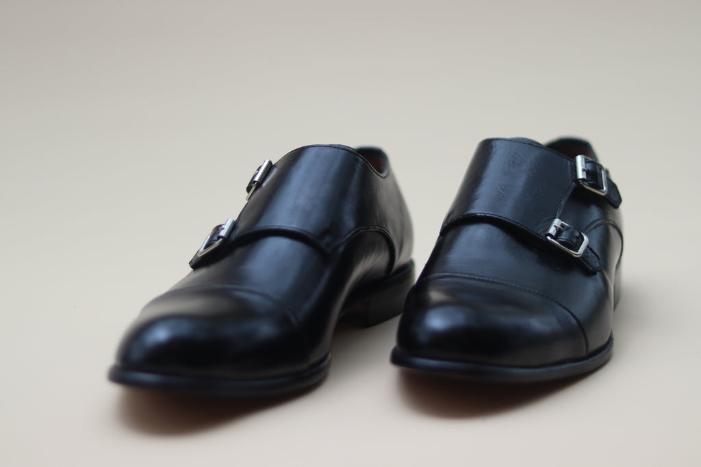 Oxford Monk Strap Leather - Nyashii Leather