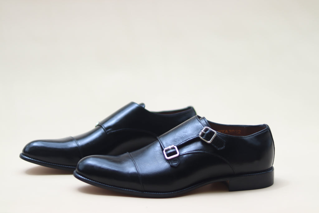 Oxford Monk Strap Leather - Nyashii Leather