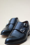 Oxford Monk Strap Leather - Nyashii Leather