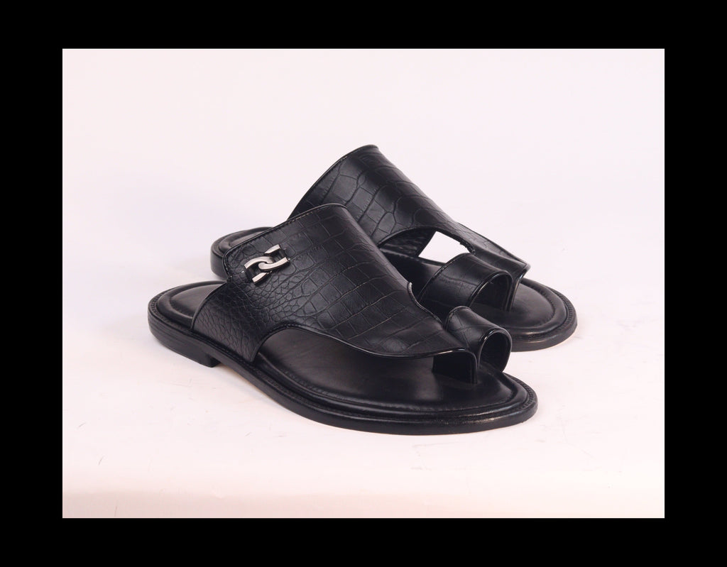 Arewa Unisex Croc Print - Nyashii Leather
