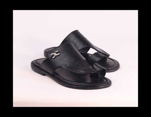 Arewa Unisex Croc Print - Nyashii Leather