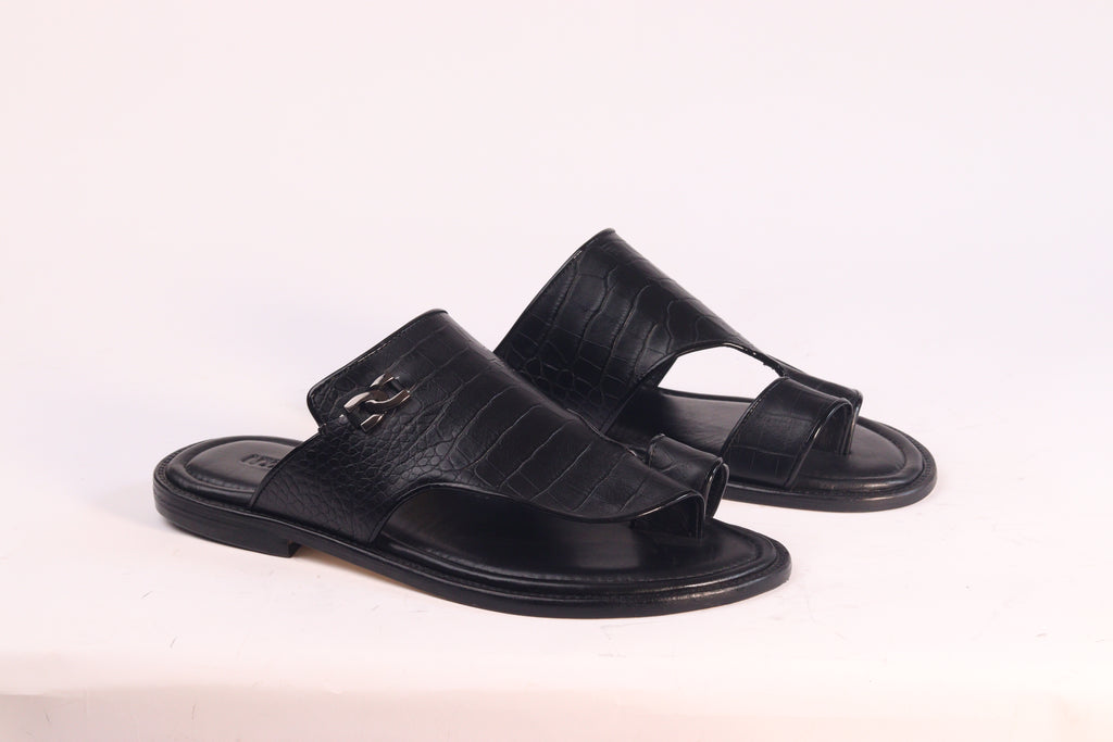 Arewa Unisex Croc Print - Nyashii Leather