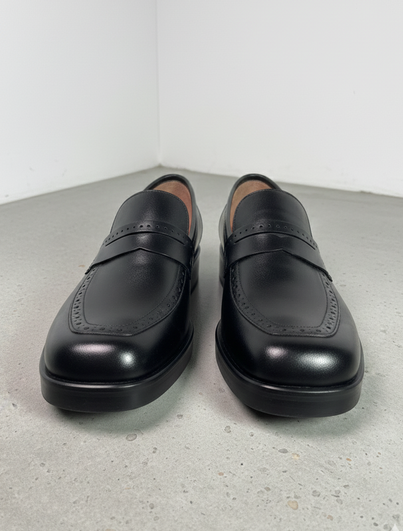 Classic Leather Loafers - Nyashii Leather