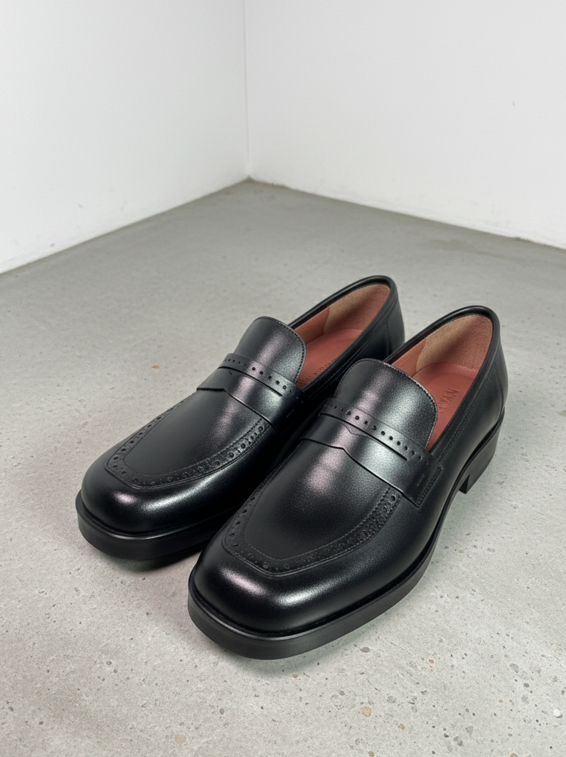 Classic Leather Loafers - Nyashii Leather