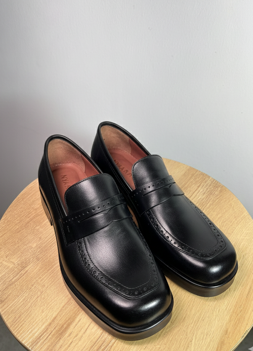 Classic Leather Loafers - Nyashii Leather