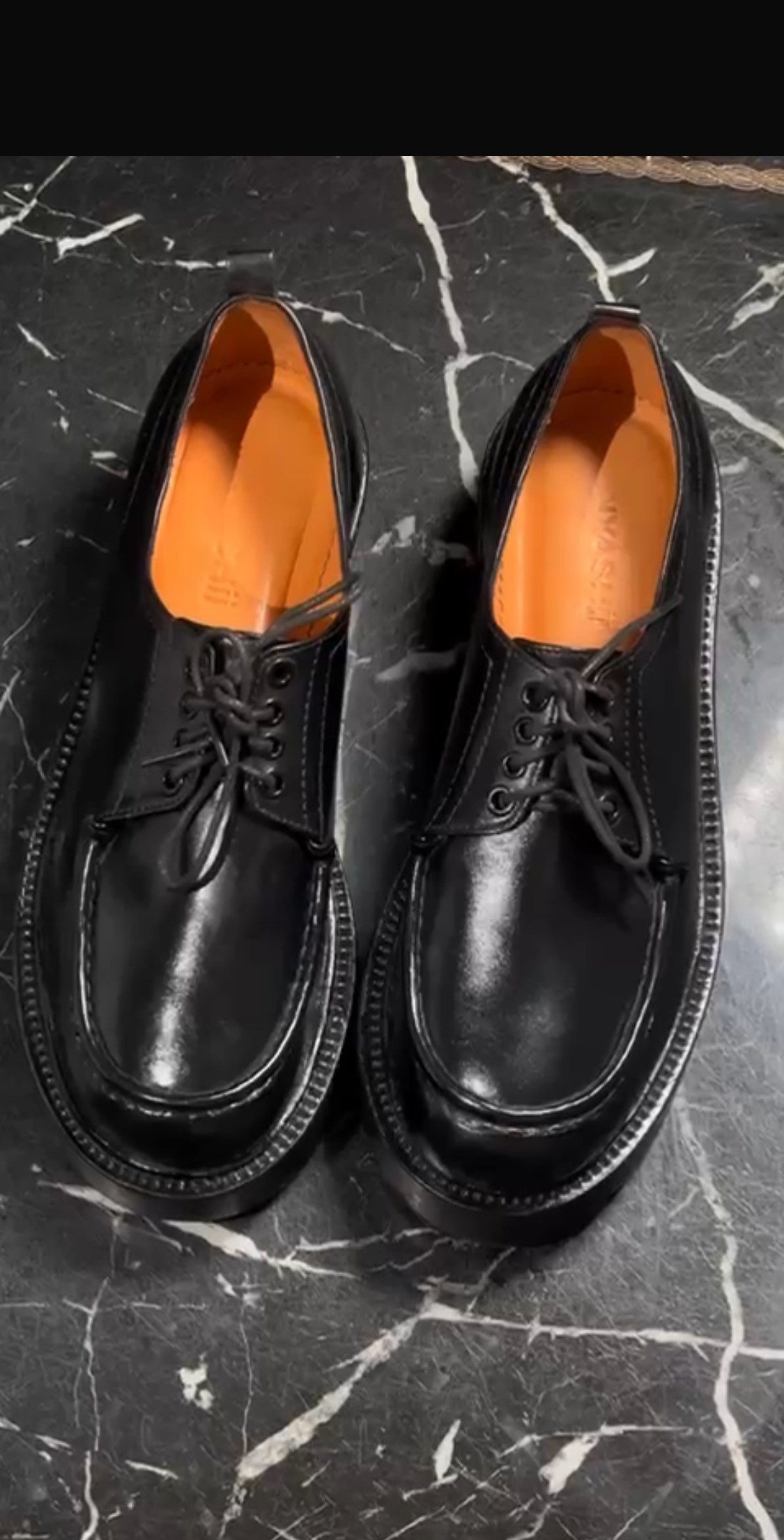 The Bold Derby Leather - Nyashii Leather