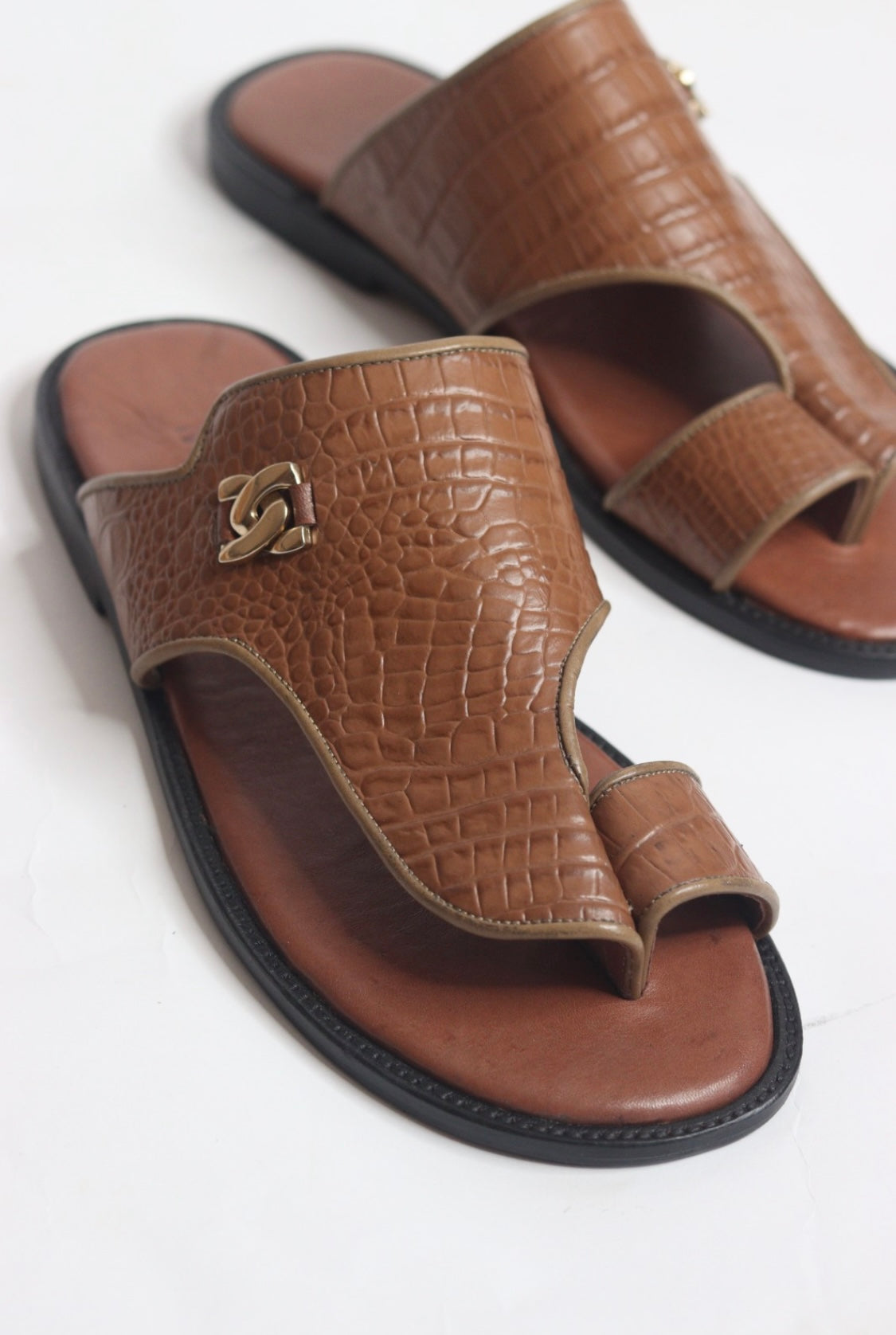 Musk Arewa Slipper - Nyashii Leather
