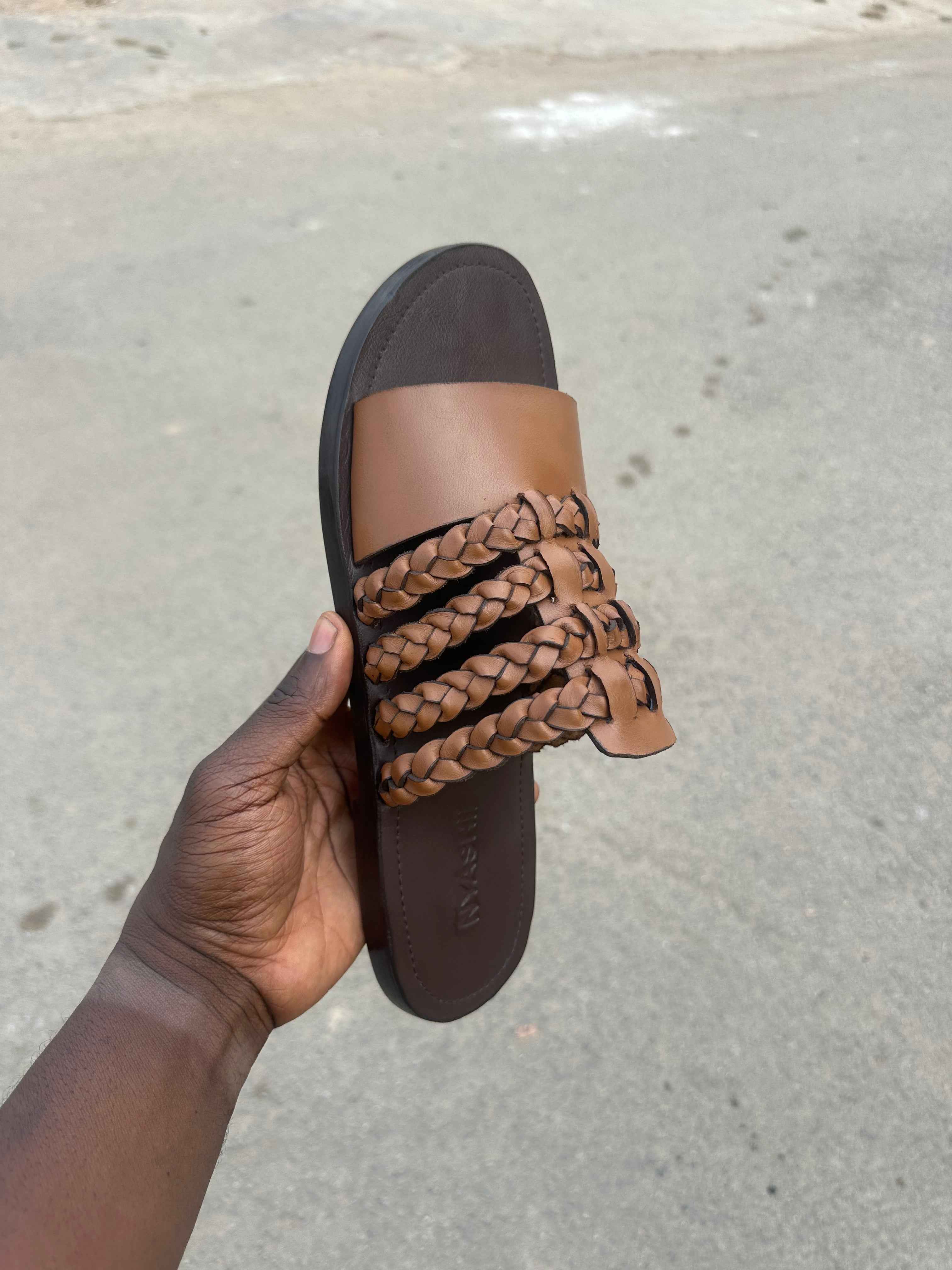 Nasarawa Leather Slippers