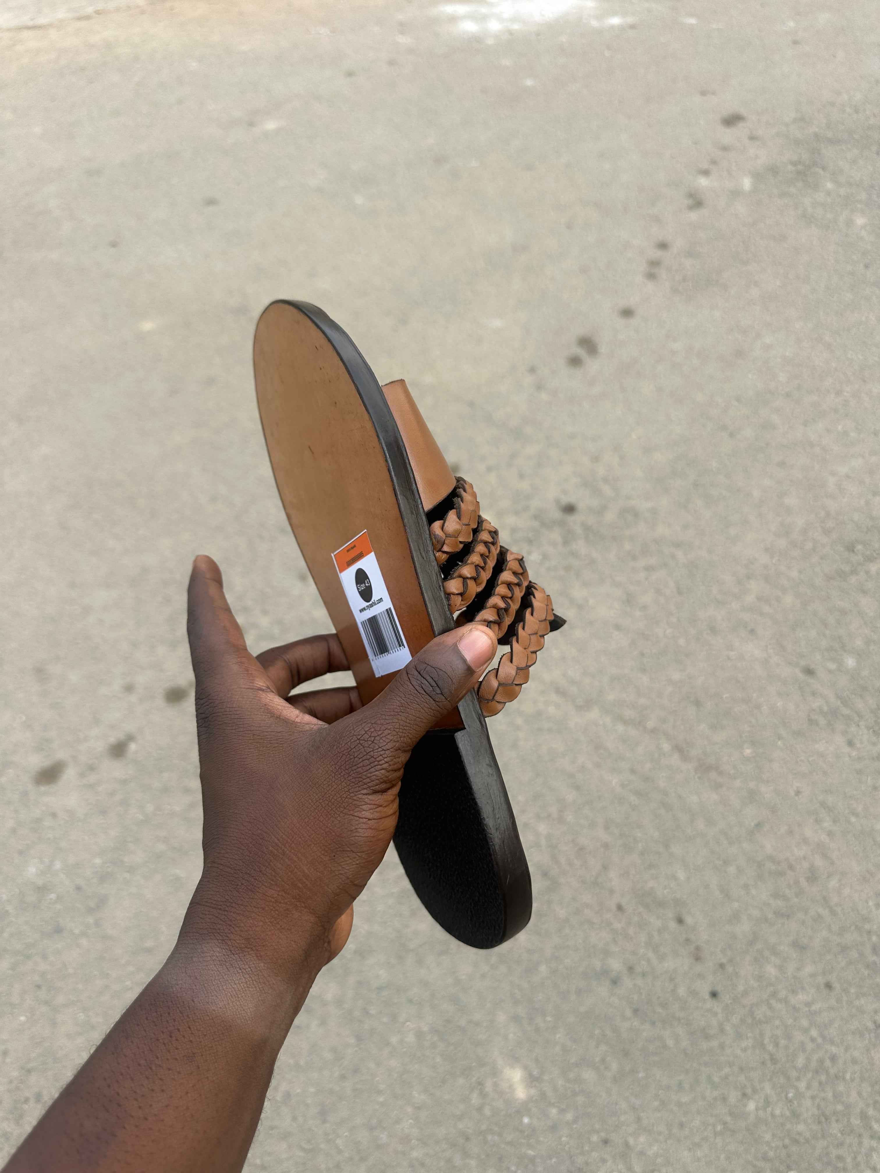 Nasarawa Leather Slippers