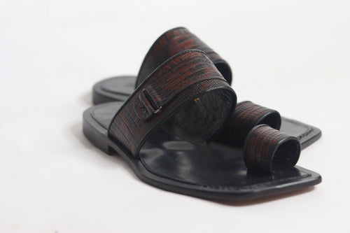 Classic Leather Palm Slippers - Nyashii Leather