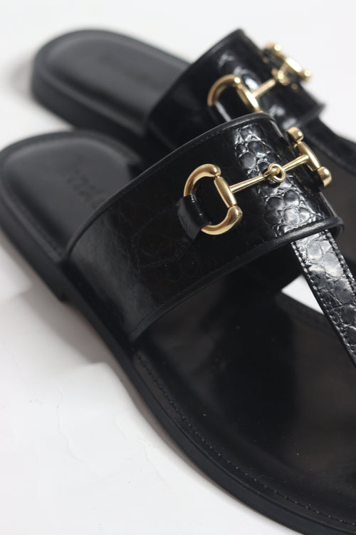 Casual Leather Palm Slippers - Nyashii Leather