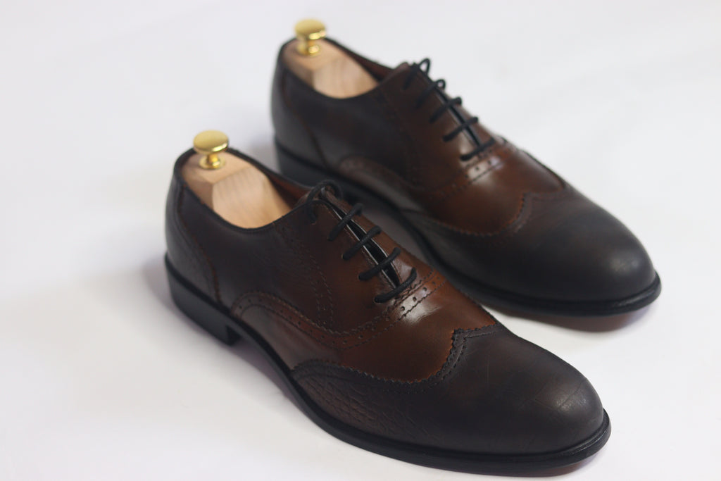 British Scotch Leather Oxfords - Nyashii Leather