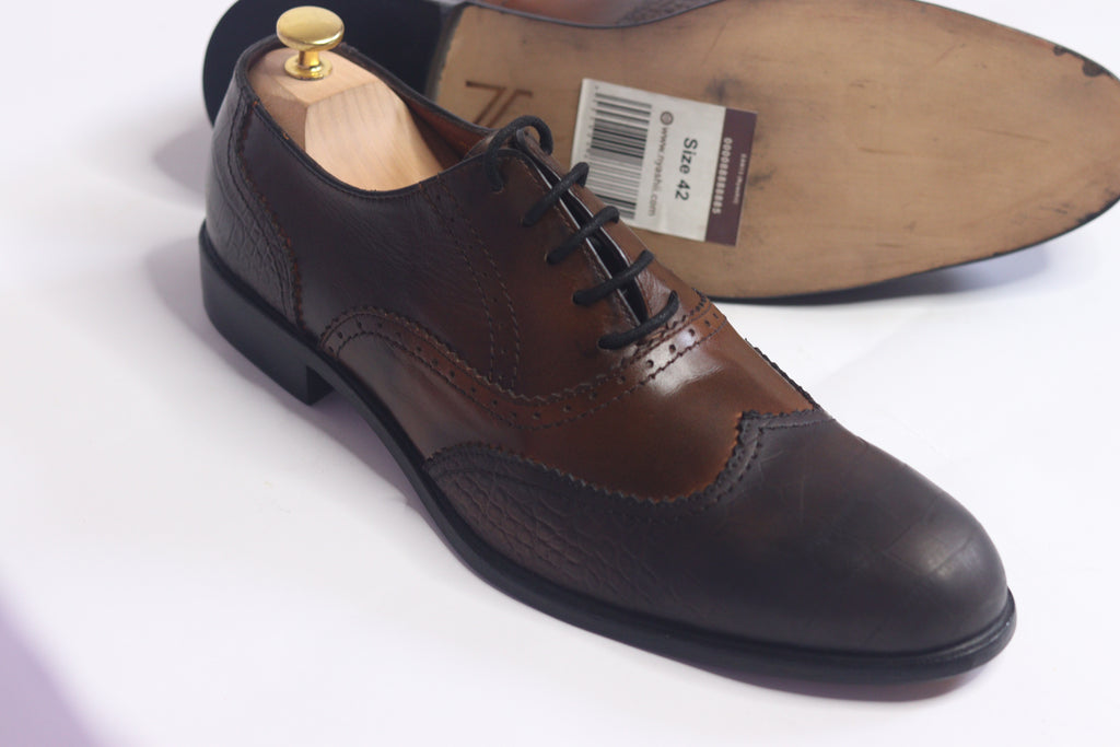 British Scotch Leather Oxfords - Nyashii Leather