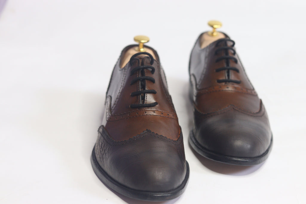 British Scotch Leather Oxfords - Nyashii Leather
